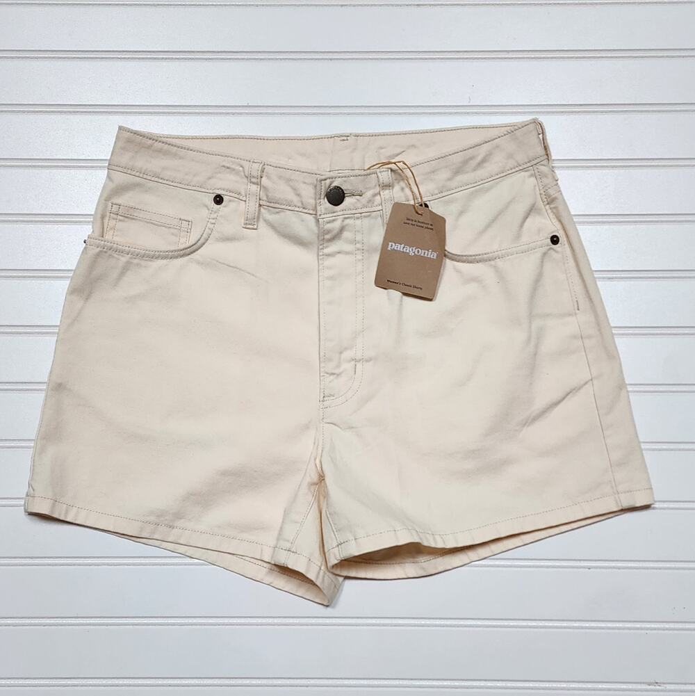 NWT Patagonia Women's Classic Shorts Size 8 Natural